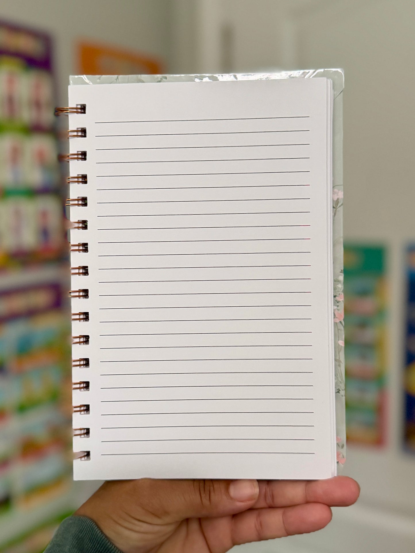 Floral Full-Size Notebook