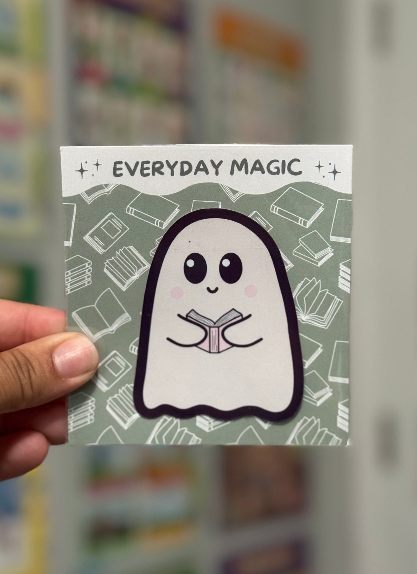 Reading Ghost Sticker