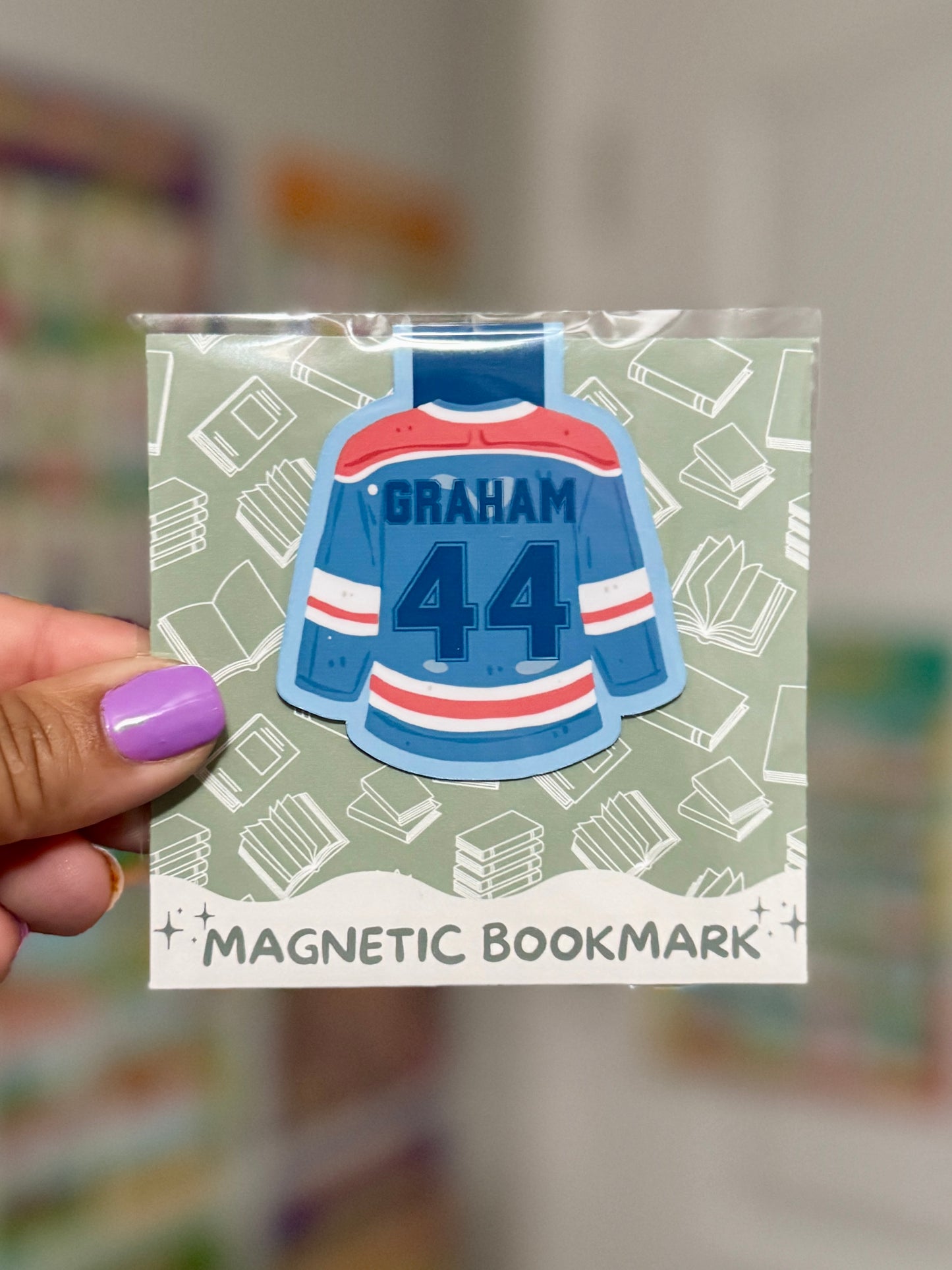 Graham Jersey Magnetic Bookmark