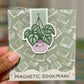 Hanging Plant Magnetic Bookmark