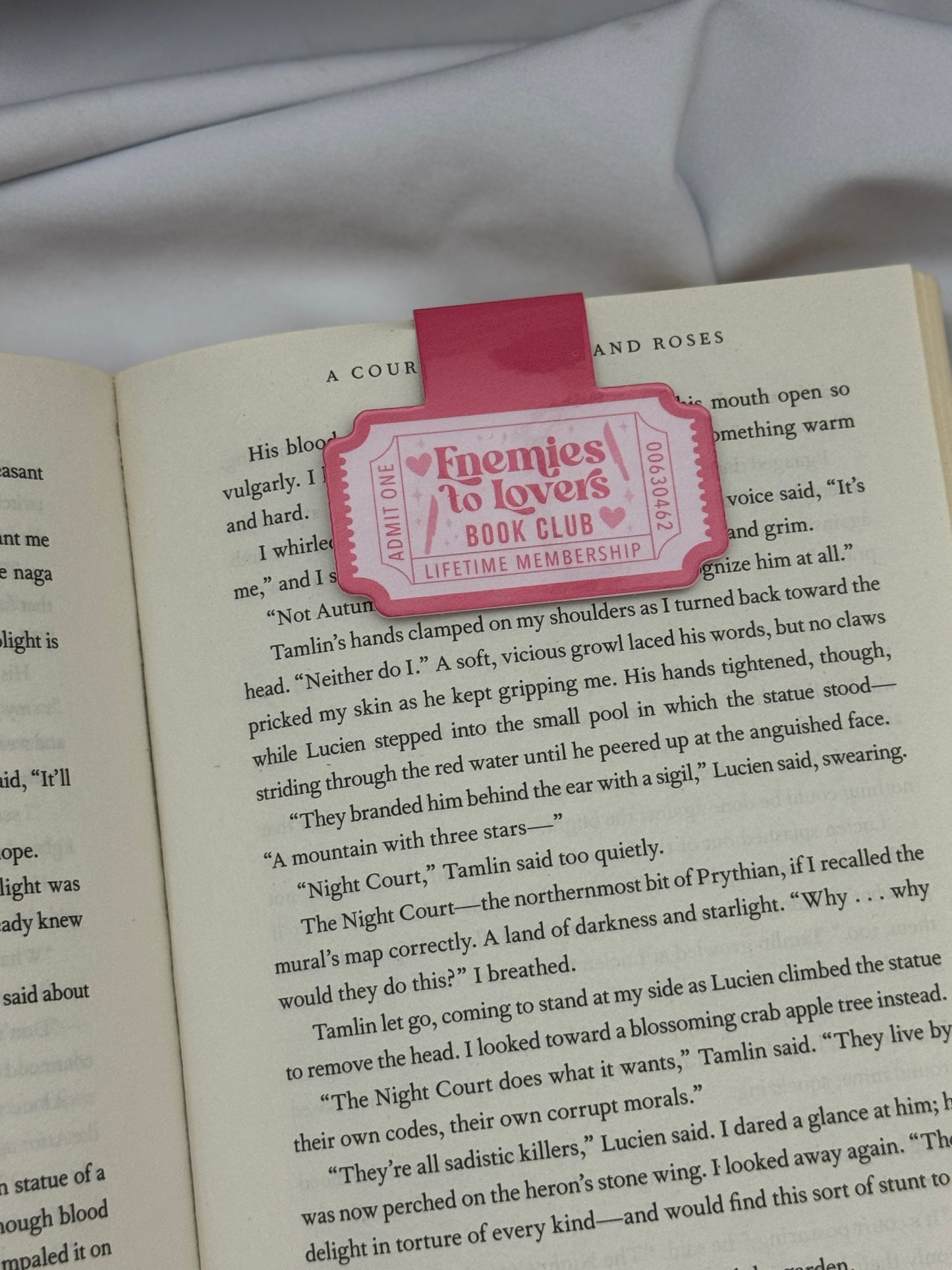 Enemies to Lovers Magnetic Bookmark