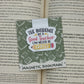The Influence of a Good Teacher Magnetic Bookmark