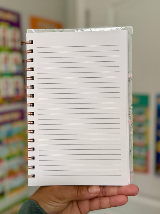 Floral Full-Size Notebook