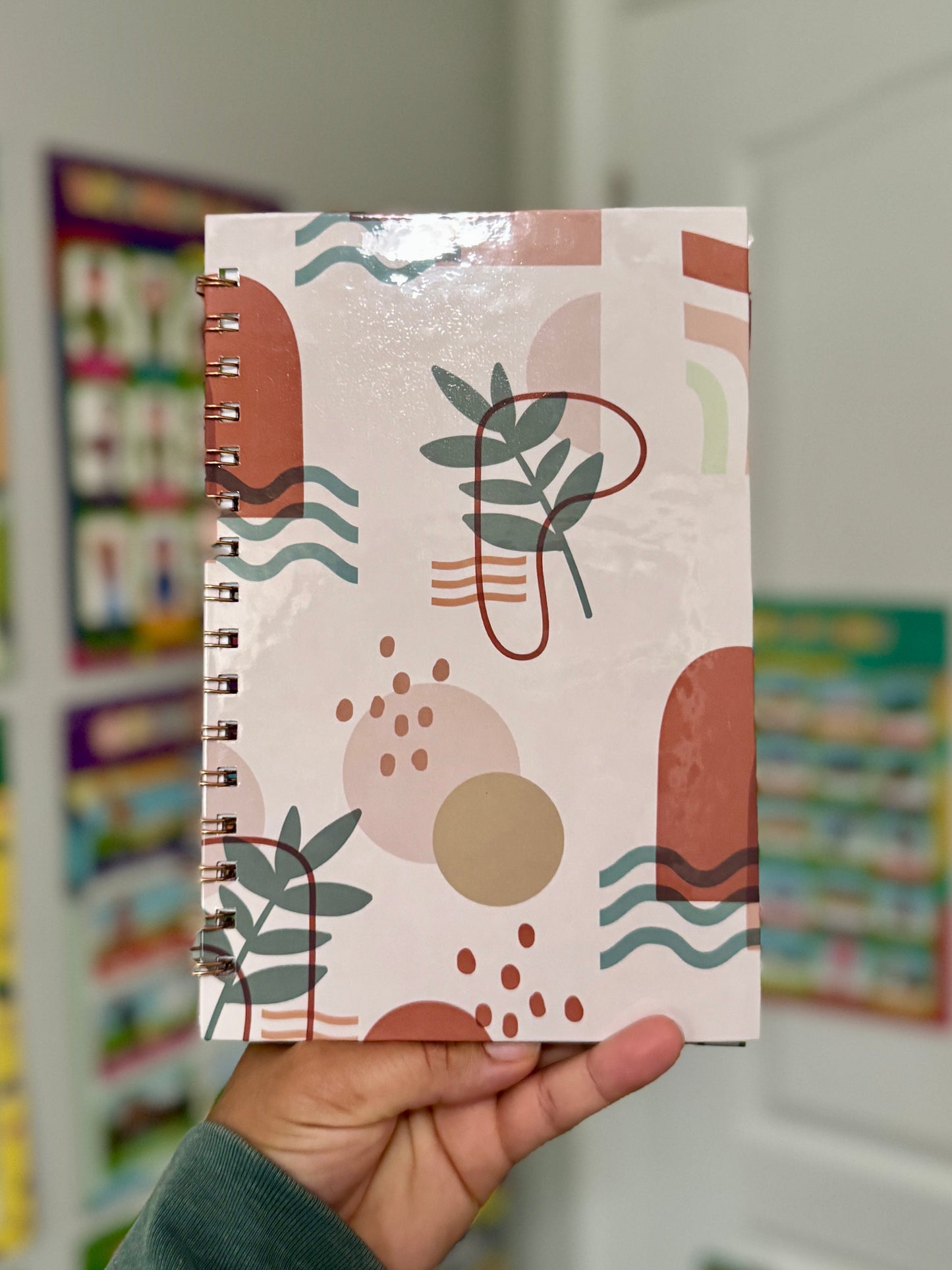 Abstract Full-Size Notebook