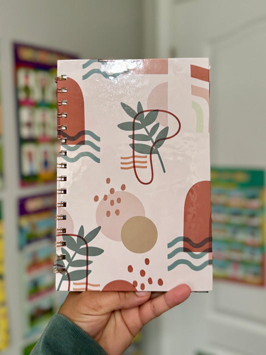 Abstract Full-Size Notebook