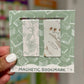 Botanical Magnetic Bookmark Pair