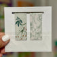 Botanical Magnetic Bookmark Pair