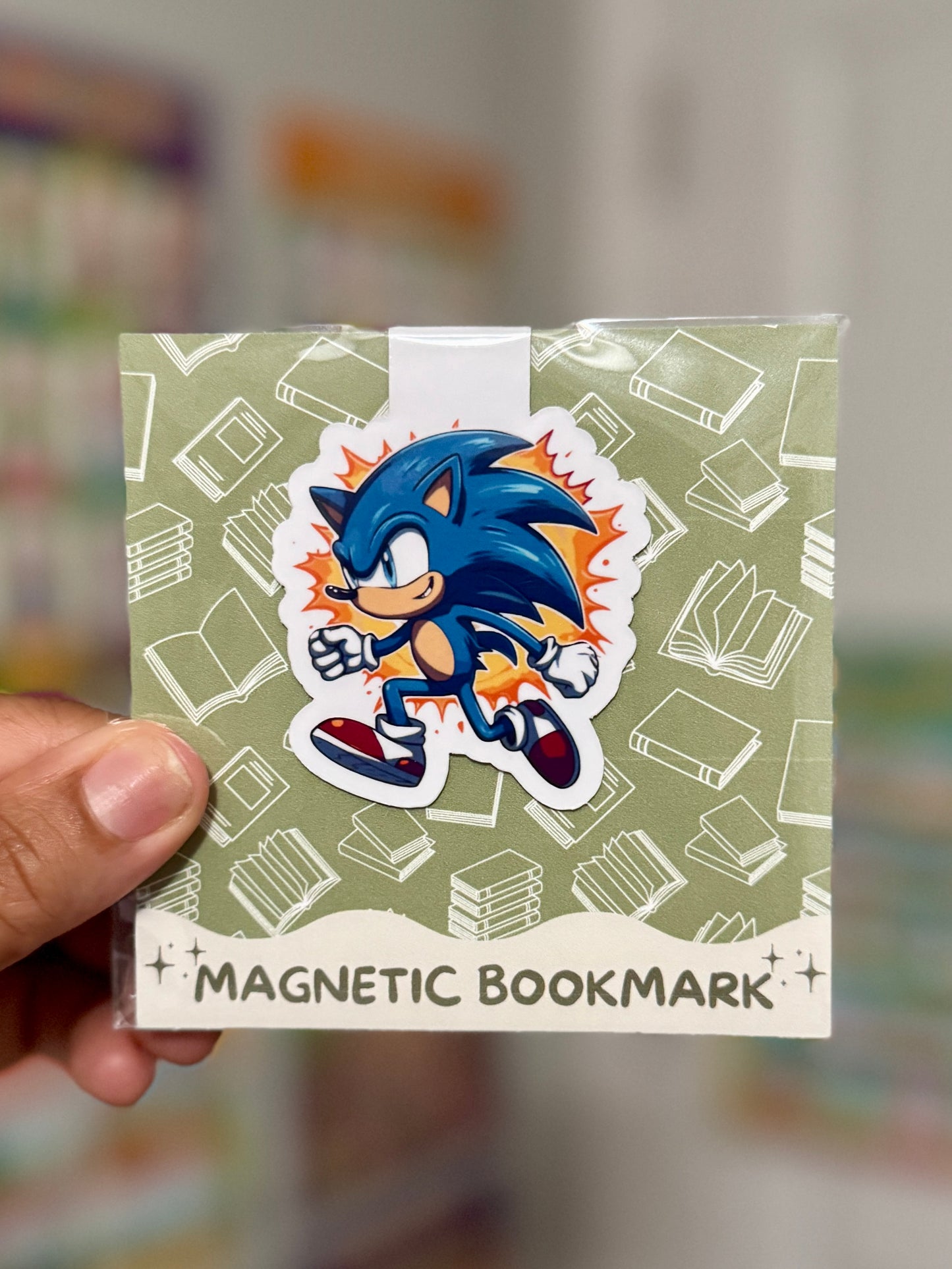 Sonic Magnetic Bookmark
