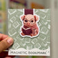 Reading Pig Magnetic Bookmark
