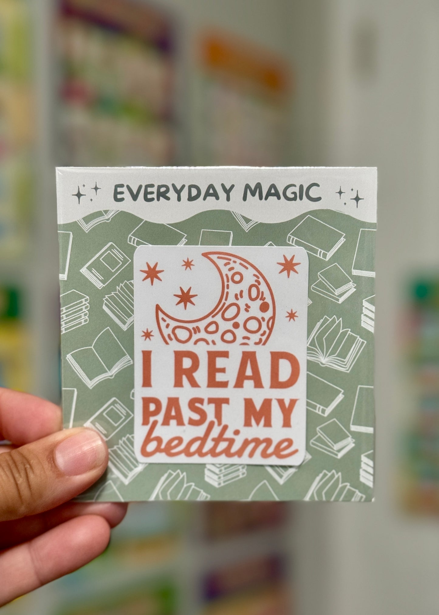 I Read Past My Bedtime Sticker